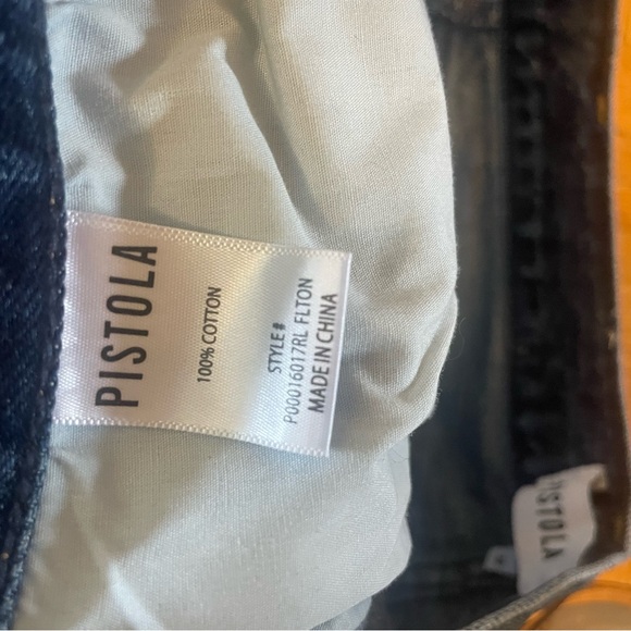 Pistola Ryder Straight Leg High
Rise Cuffed Jean - Picture 11 of 13